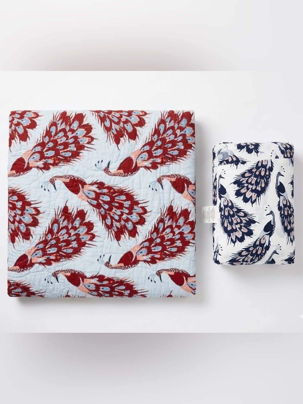 Target Opalhouse Jungalow Twin XL Sheet Set & Matching Reversible Quilt Peacock